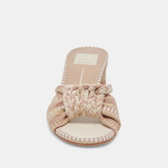 🔹️ DOLCE VITA🔹️ Dallie Heeled Sandals Natural Multi - Picture 7 of 8